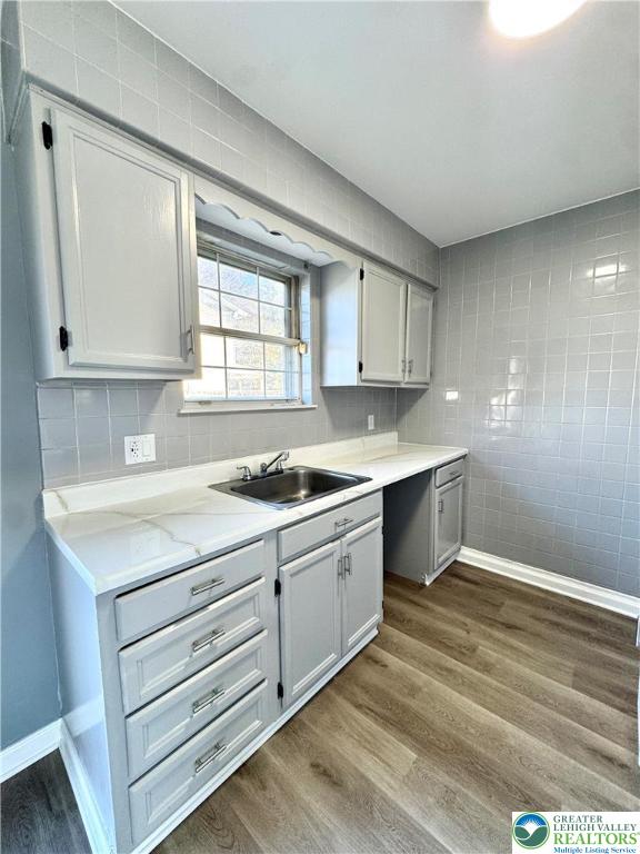1905 South Law Street Allentown, PA 18103 - Photo 3 of 18 a kitchen with a sink cabinets and window