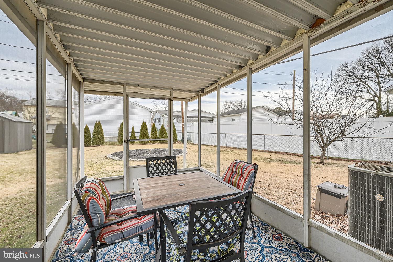 407 Brownell Road Middle River, MD 21220 - Photo 25 of 28 a outdoor dining space with furniture and garden view