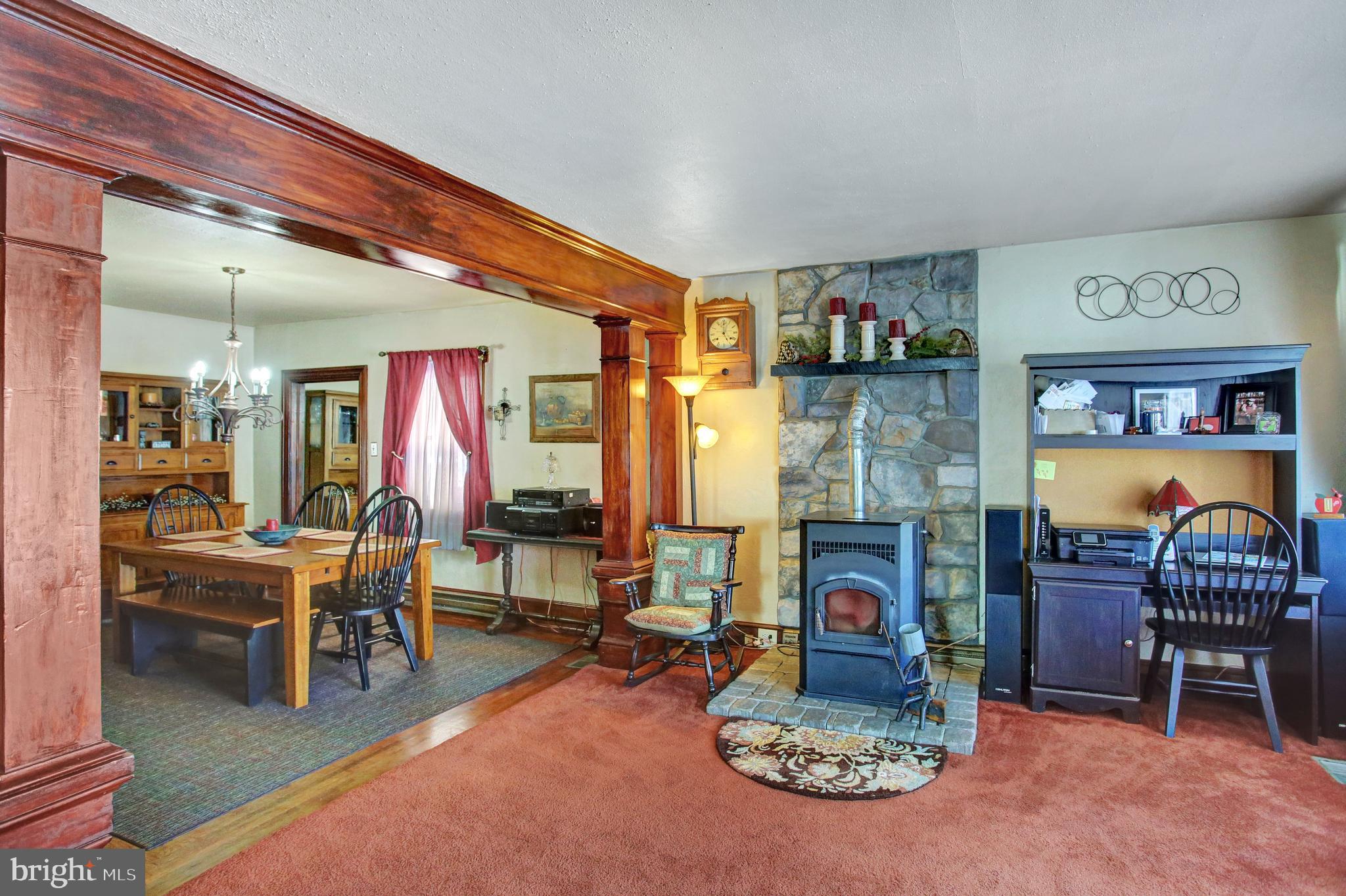 700 Marticville Road Pequea, PA 17565 - Photo 7 of 45 Pellet stove/new carpet