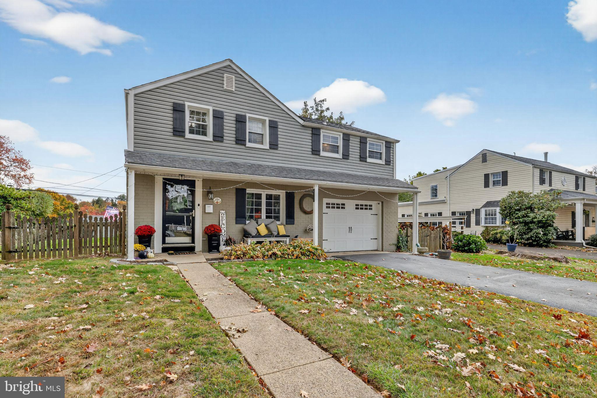 200 Redford Road Oreland, PA 19075 - Photo 3 of 36 Come sit on the inviting porch!