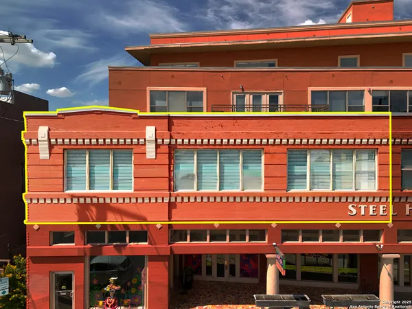 a view of a balcony with outdoor space