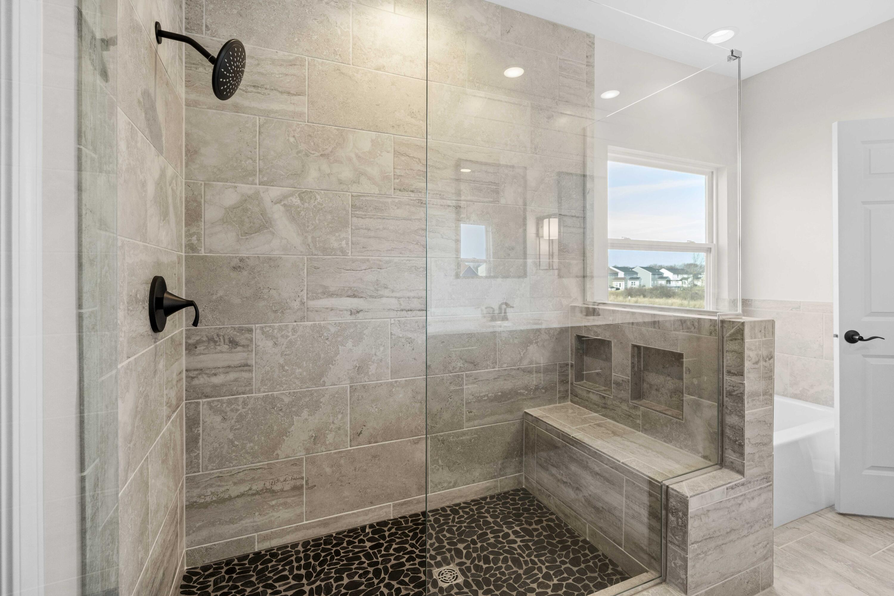 5652 Burr Rdg Circle Crown Point, IN 46307 - Photo 18 of 29 a bathroom with a shower