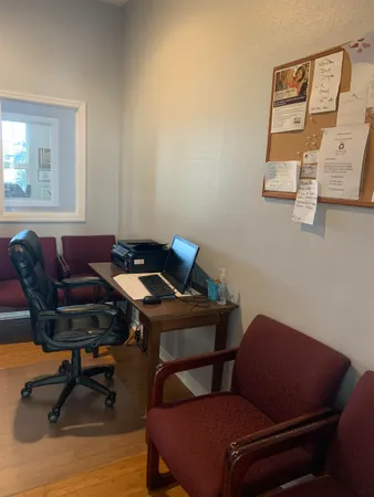 a sign on the side of a building