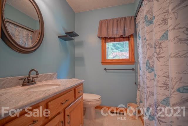 9675 Mt Olive Road Mount Pleasant, NC 28124 - Photo 28 of 48 a bathroom with a sink a mirror and a toilet