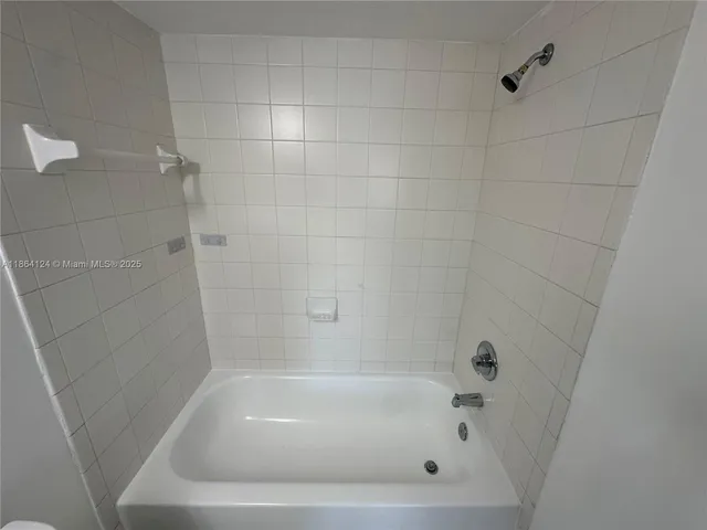 a bathroom with a tub