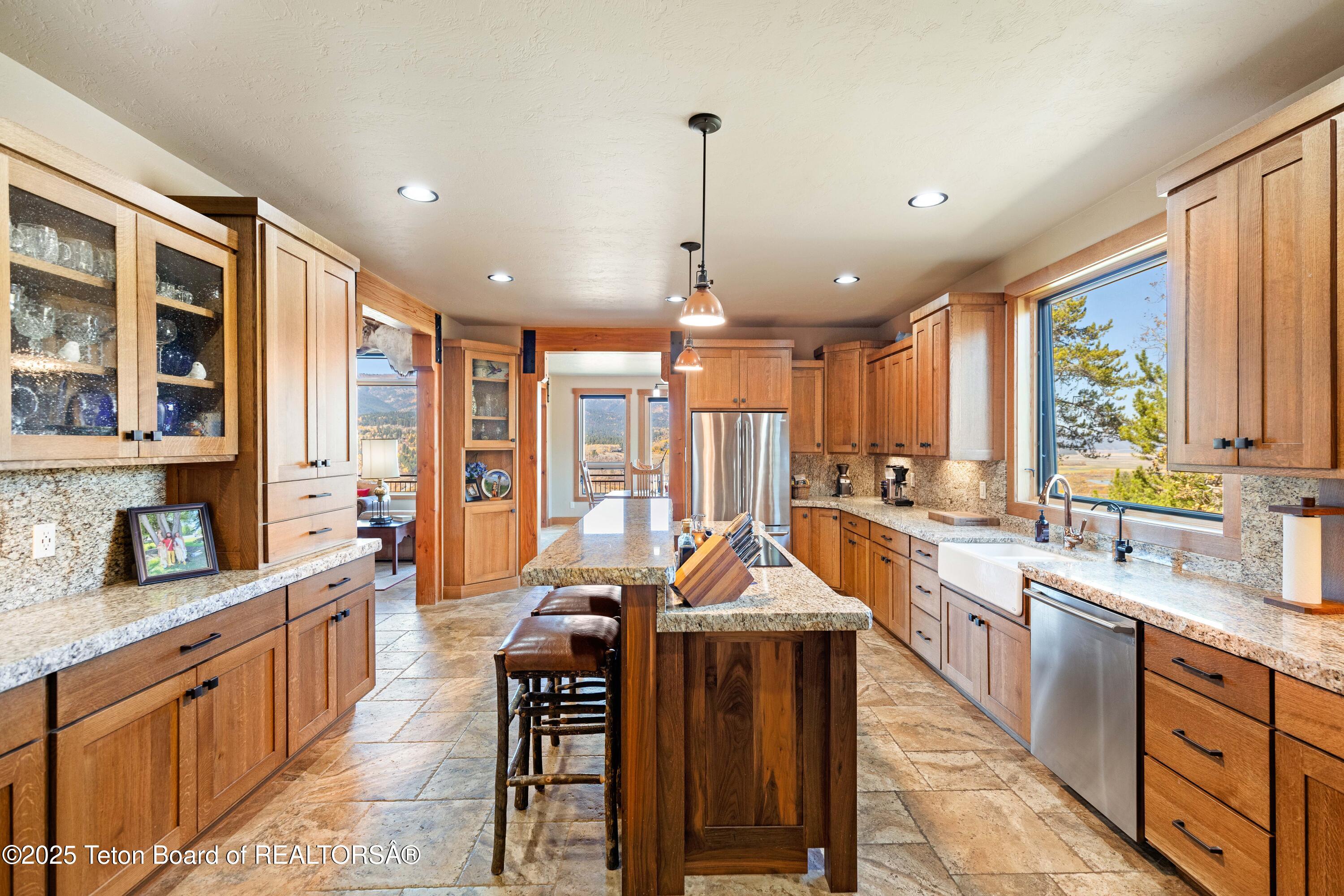 374 Upper Ridge Road Alpine, WY 83128 - Photo 36 of 80 374 Upper Ridge Rd Kitchen