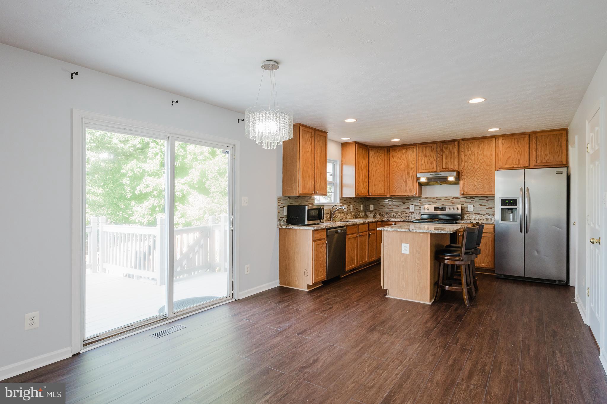 4614 Riddle Drive Nottingham, MD 21236 - Photo 11 of 54 Eat-in Kitchen with Center Island