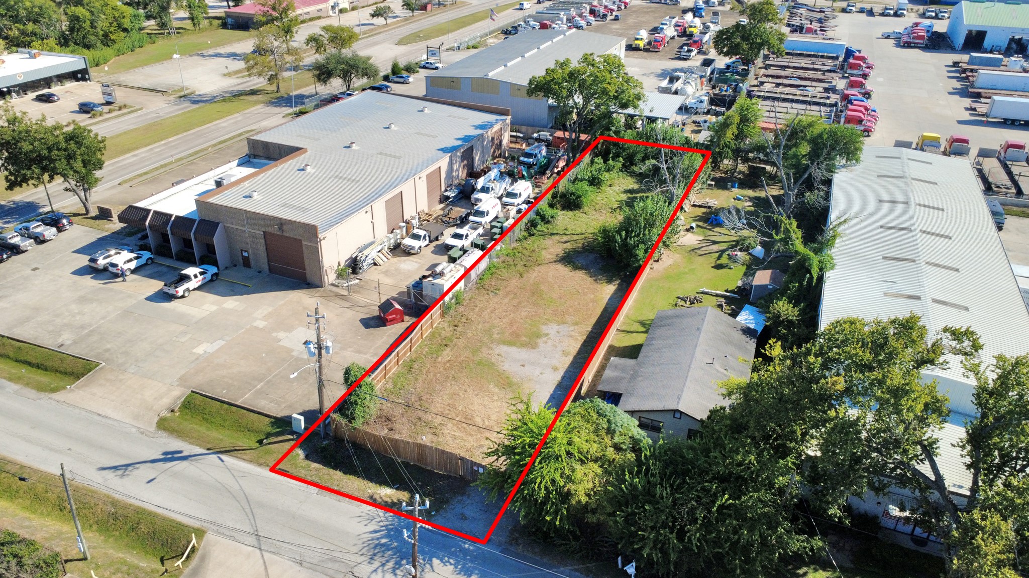 5717 Centralcrest Street Houston, TX 77092 - Photo 9 of 16 an aerial view of a house