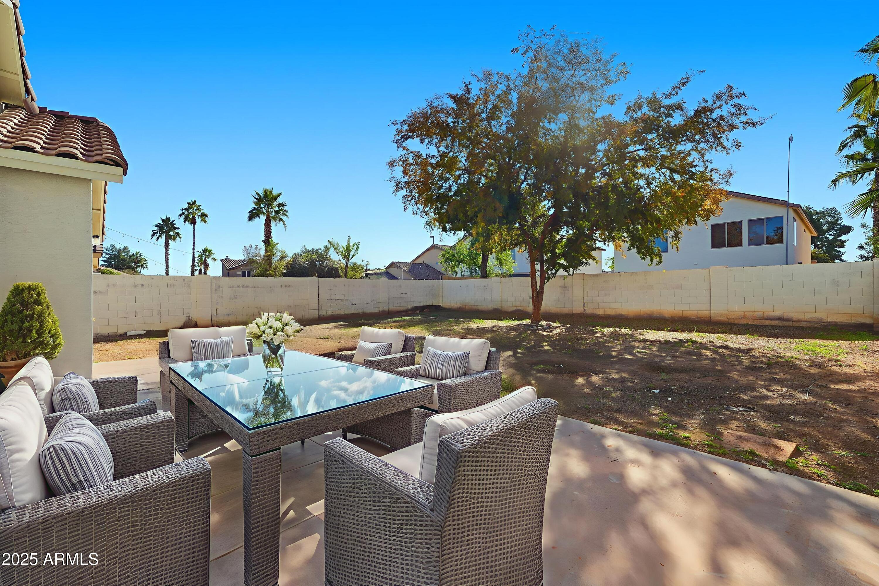 2061 East Appaloosa Road Gilbert, AZ 85296 - Photo 32 of 37 a view of outdoor space yard and patio