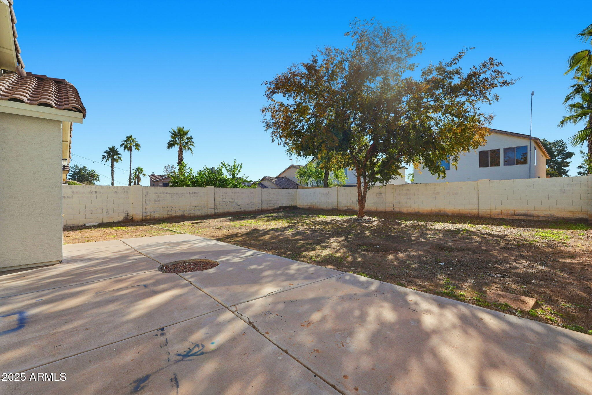 2061 East Appaloosa Road Gilbert, AZ 85296 - Photo 33 of 37 a view of a backyard