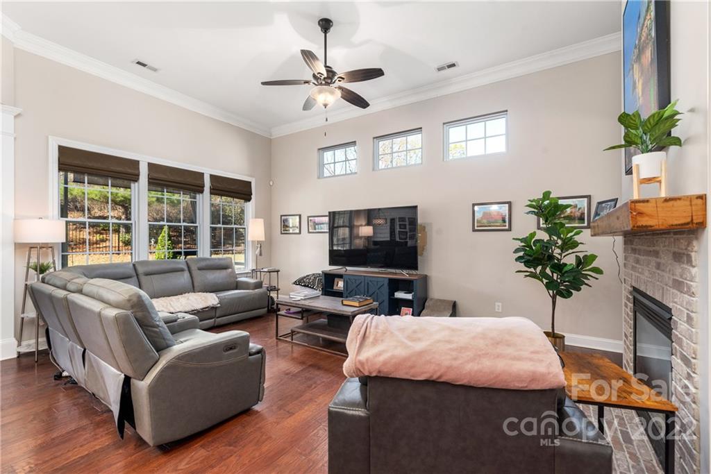 1235 Gold Rush Court Fort Mill, SC 29708 - Photo 12 of 42 a living room with furniture and a flat screen tv