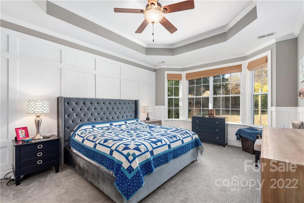 1235 Gold Rush Court Fort Mill, SC 29708 - Photo 21 of 42 a bedroom with a bed and a window