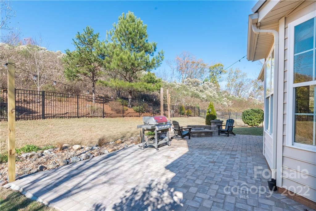 1235 Gold Rush Court Fort Mill, SC 29708 - Photo 38 of 42 a backyard of a house with table and chairs