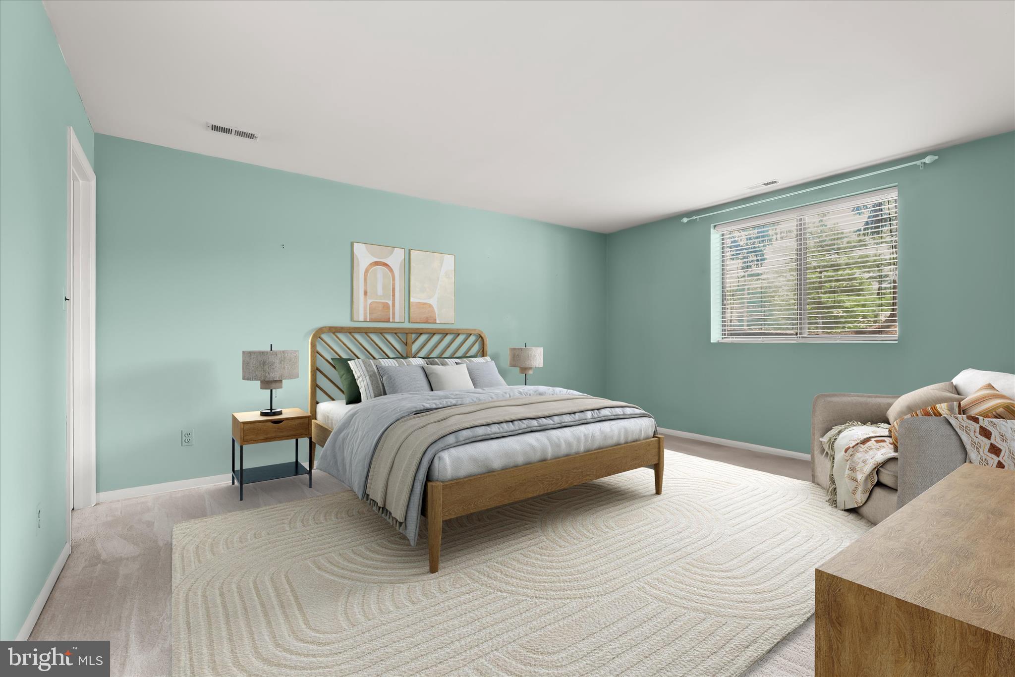 2 Glenamoy Road, Unit 101 Lutherville-Timonium, MD 21093 - Photo 17 of 30 Primary Bedroom - Virtually Staged
