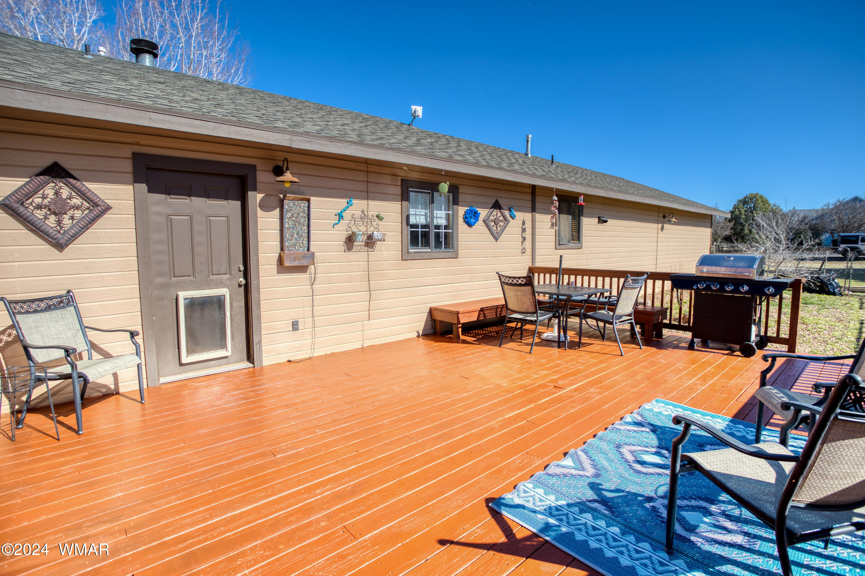 964 Cheney Ranch Loop Show Low, AZ 85901 - Photo 19 of 32 Back Deck