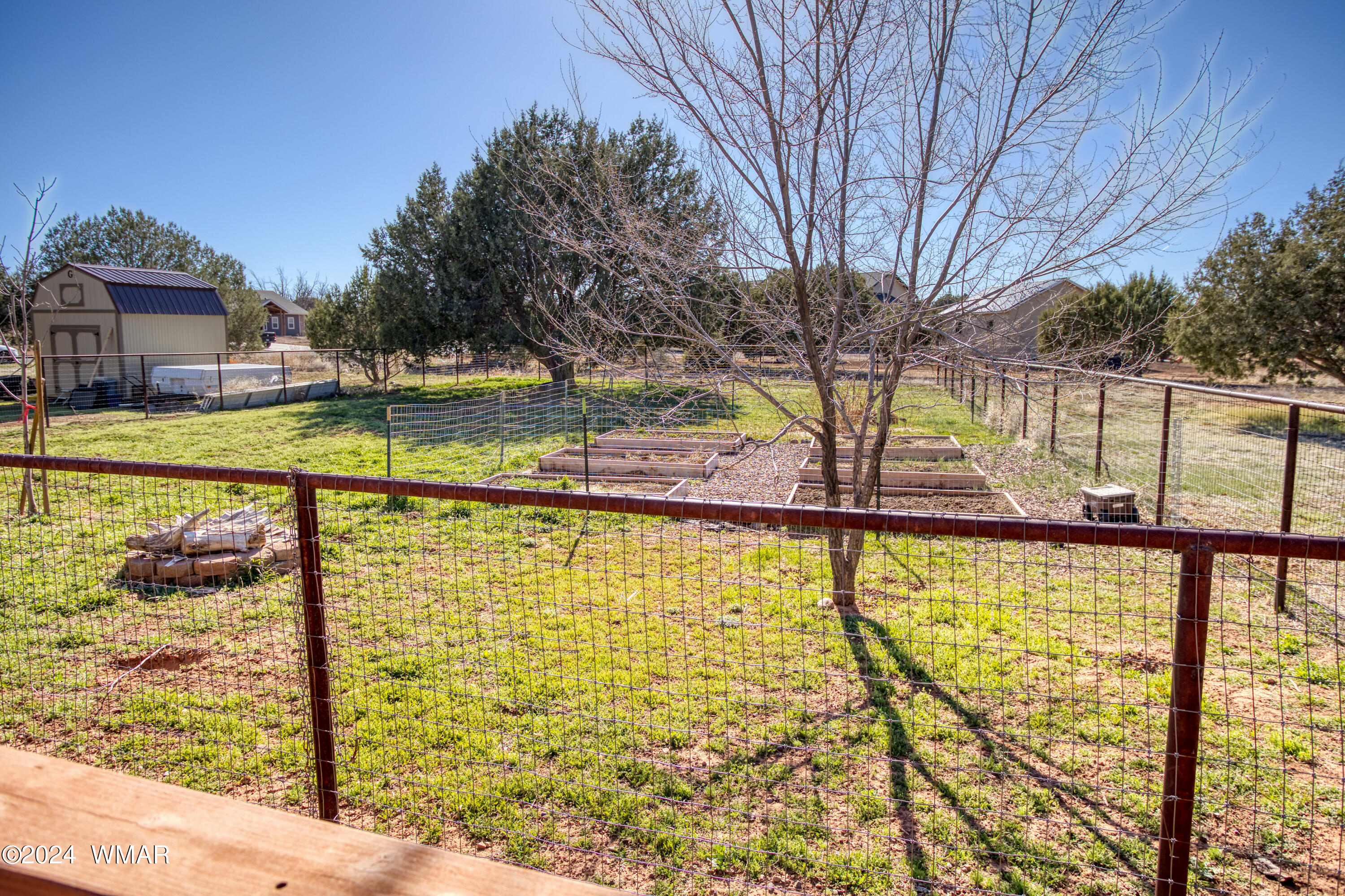 964 Cheney Ranch Loop Show Low, AZ 85901 - Photo 24 of 32 Fenced raised garden beds