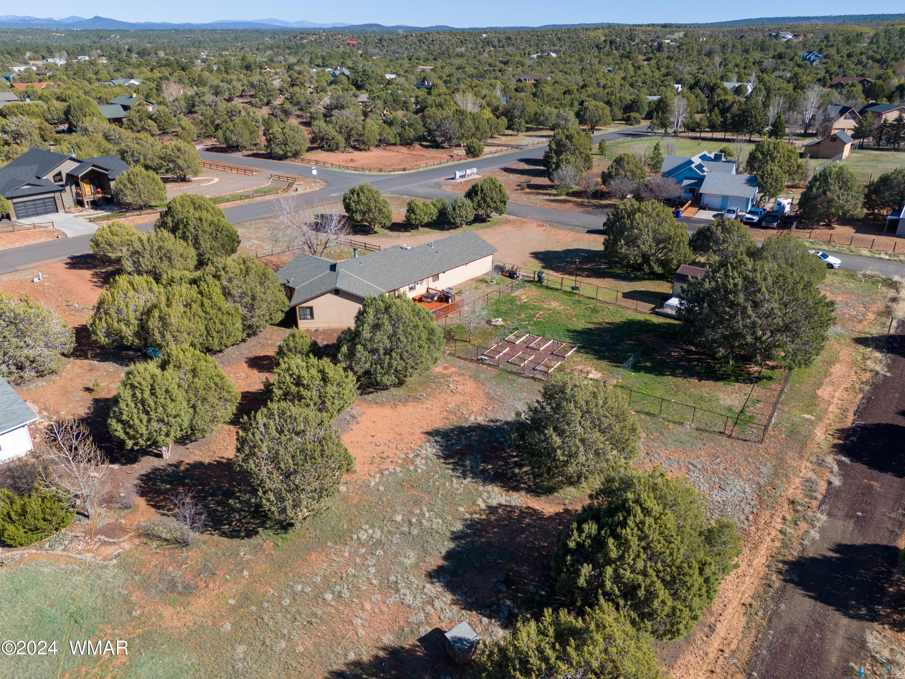 964 Cheney Ranch Loop Show Low, AZ 85901 - Photo 25 of 32 Aerial View
