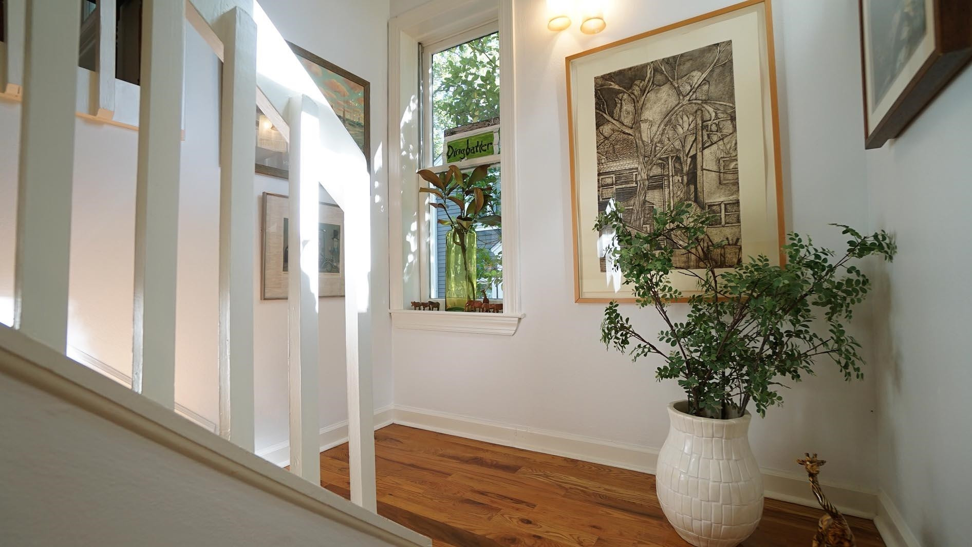 1809 Falls Church Road Raleigh, NC 27609 - Photo 30 of 56 a view of entryway with wooden floor