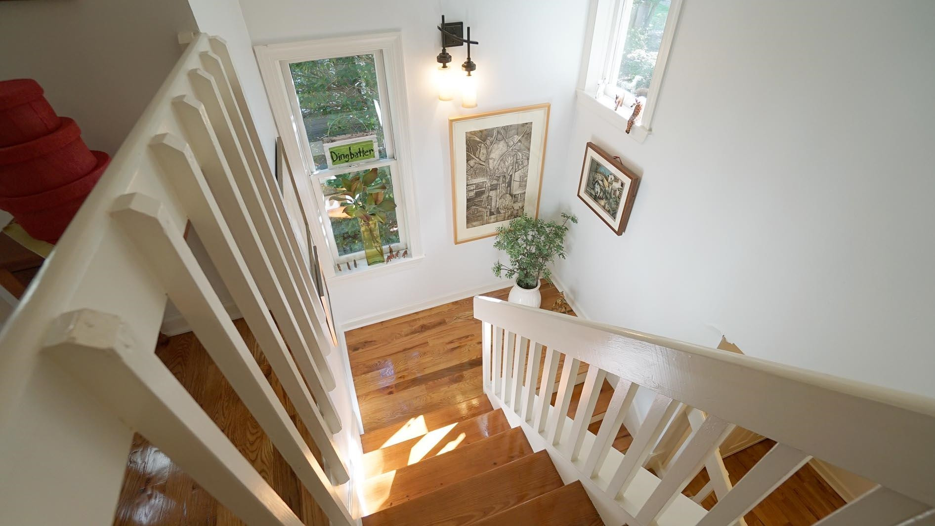 1809 Falls Church Road Raleigh, NC 27609 - Photo 32 of 56 a view of an entryway with wooden floor