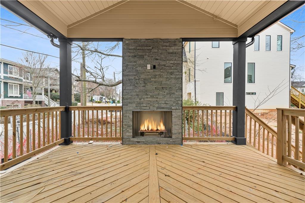 3214 Osborne Road Northeast Atlanta, GA 30319 - Photo 5 of 41 a view of a balcony with wooden floor