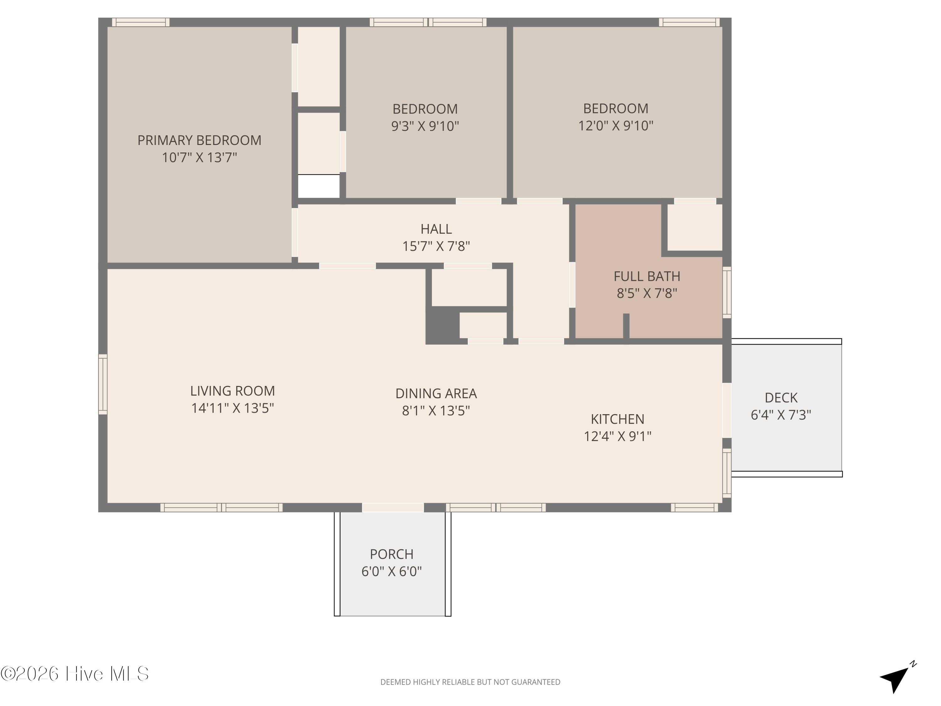 209 Dewitt Street Jacksonville, NC 28540 - Photo 23 of 23 Floor Plan