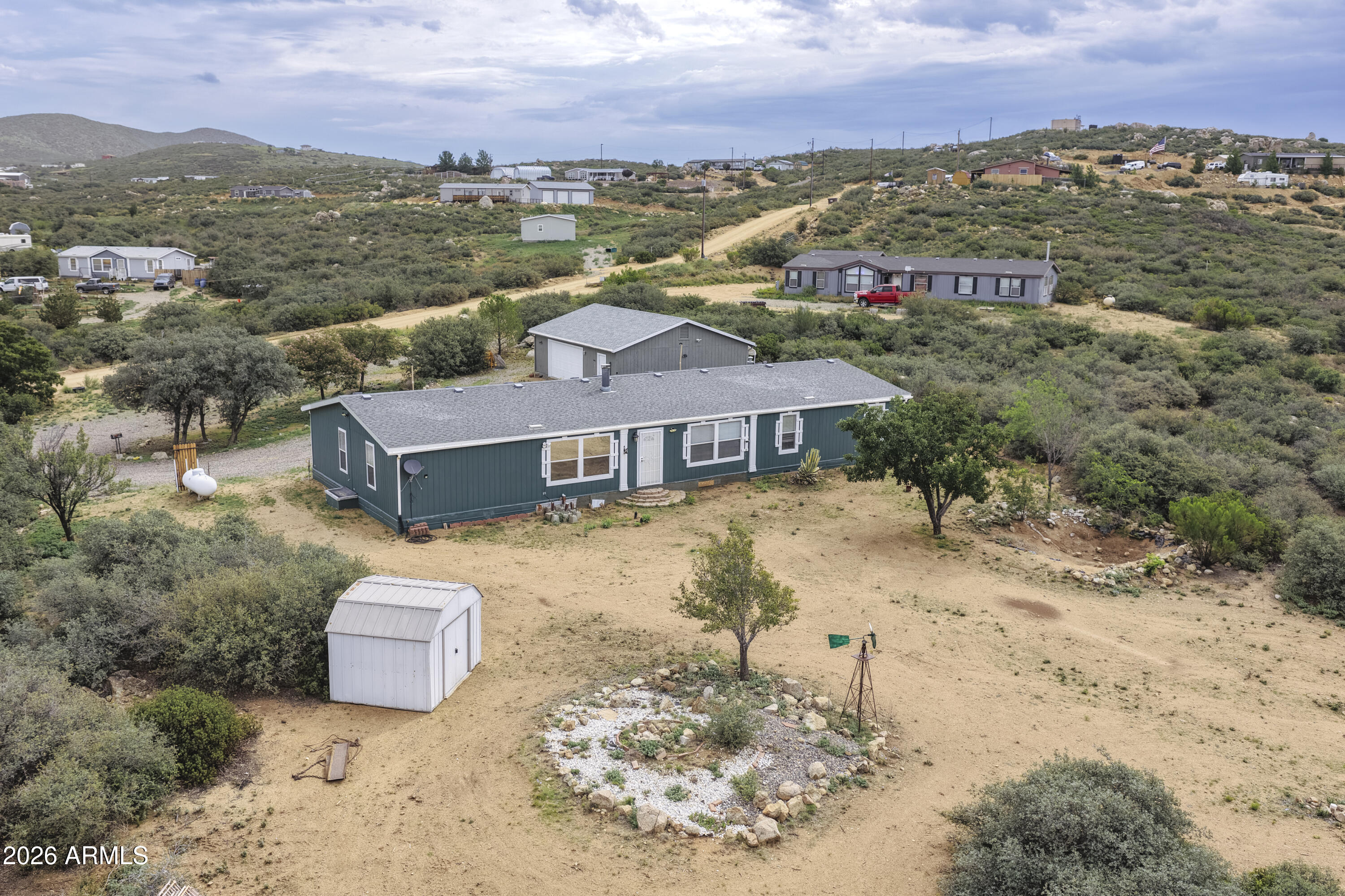 1075 North Ambassador Road Dewey, AZ 86327 - Photo 41 of 51 Aerial View 1