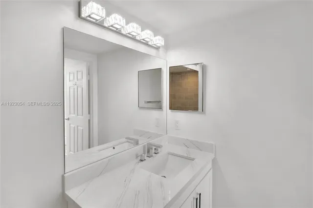 a view of a building from a balcony