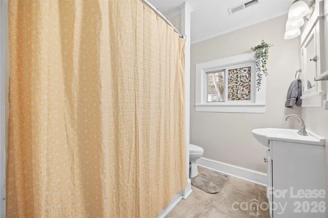 a bathroom with a sink and a toilet