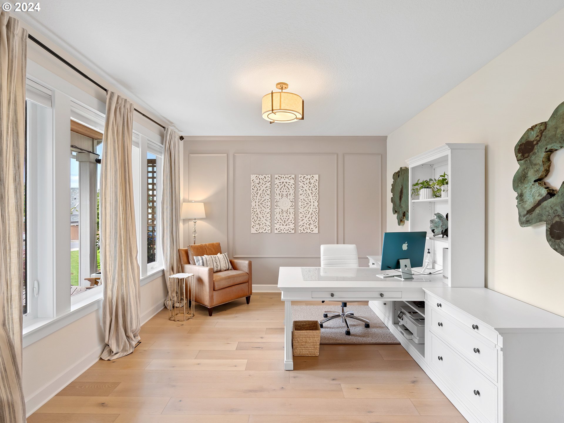 9010 Southwest Inez Street Tigard, OR 97224 - Photo 7 of 42 a bedroom with furniture and a large window