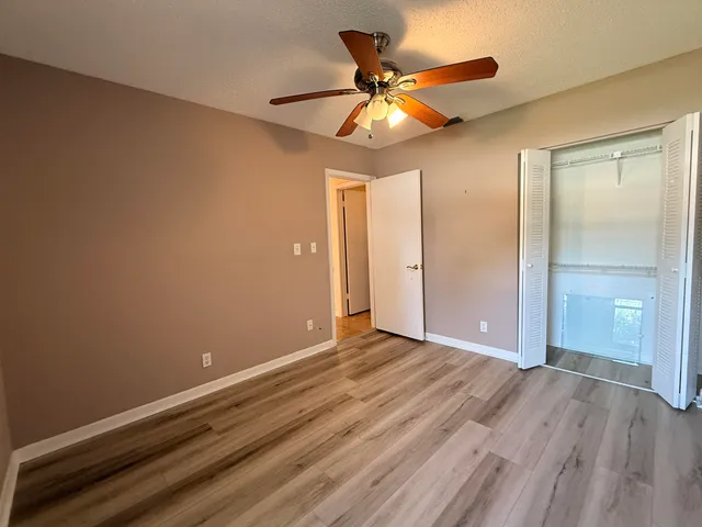 wooden floor in an empty room