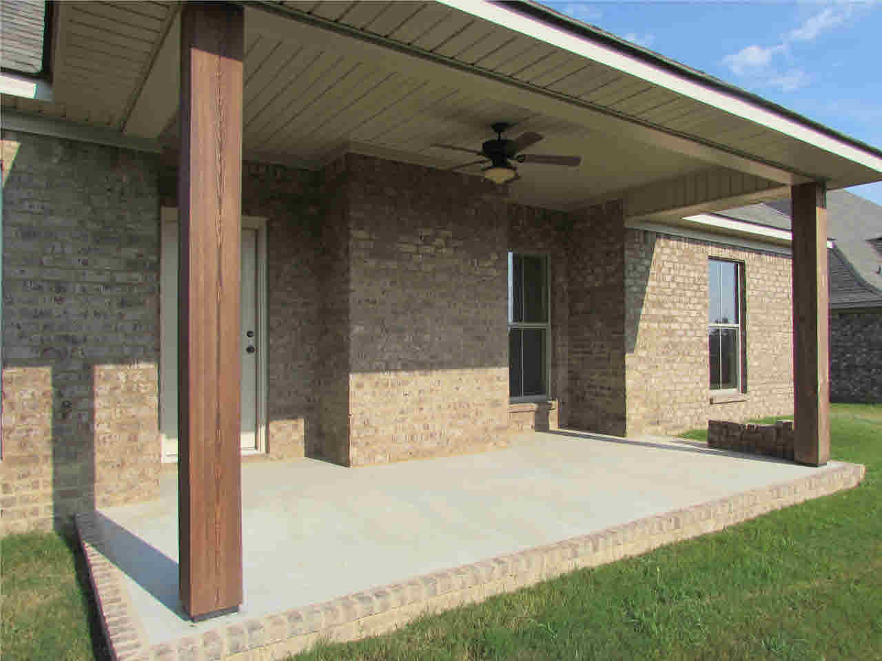 413 Copper Ridge Drive Florence, MS 39073 - Photo 28 of 32 Large back porch with fan!
