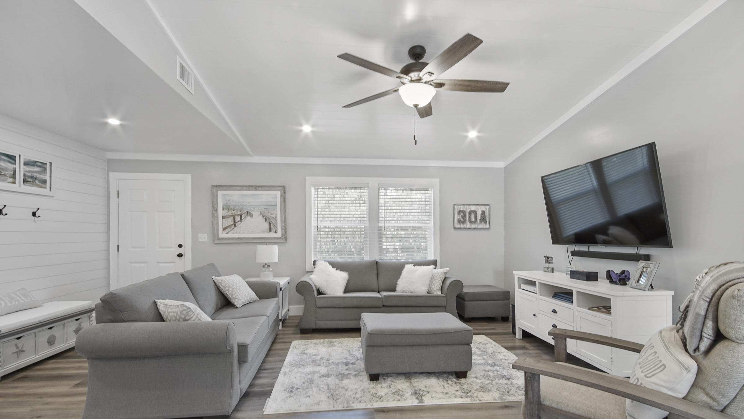 3 Dalton Drive Santa Rosa Beach, FL 32459 - Photo 16 of 33 a living room with furniture and a flat screen tv