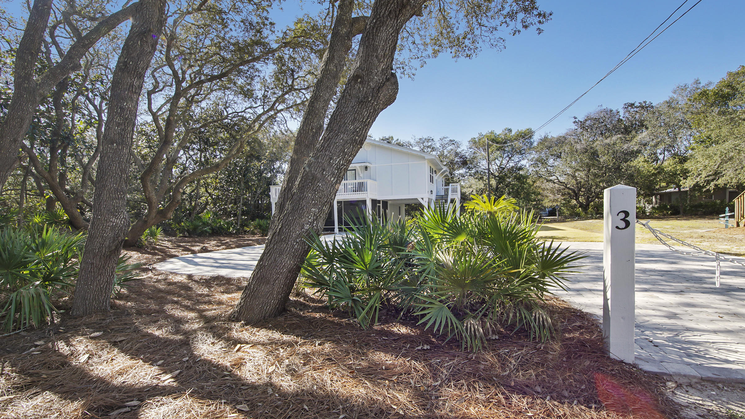 3 Dalton Drive Santa Rosa Beach, FL 32459 - Photo 33 of 33 a view of a yard with plants and trees