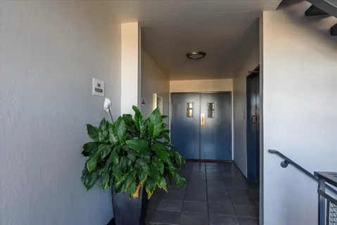 a view of entryway with a potted plant