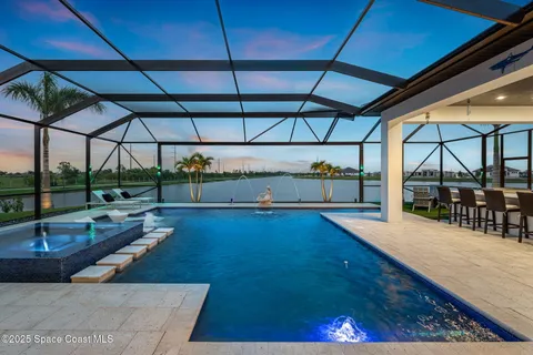 a view of a indoor swimming pool