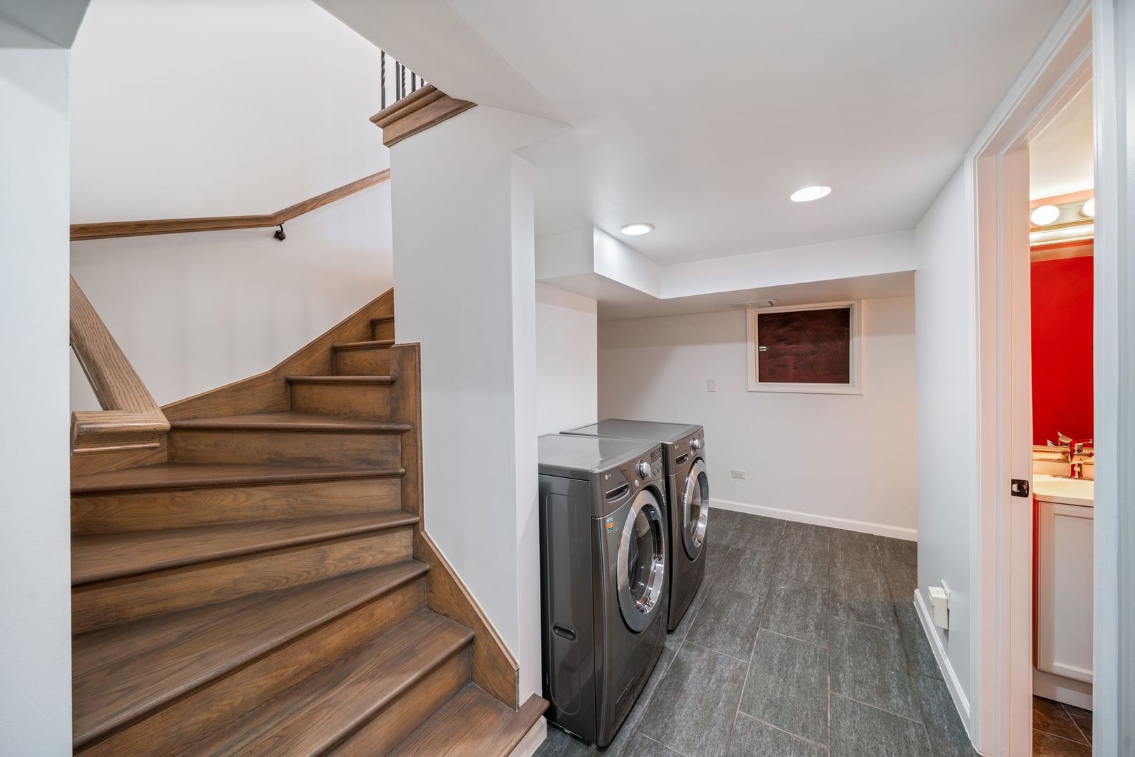 701 Oakton Street Park Ridge, IL 60068 - Photo 41 of 59 a view of entryway with washer and dryer