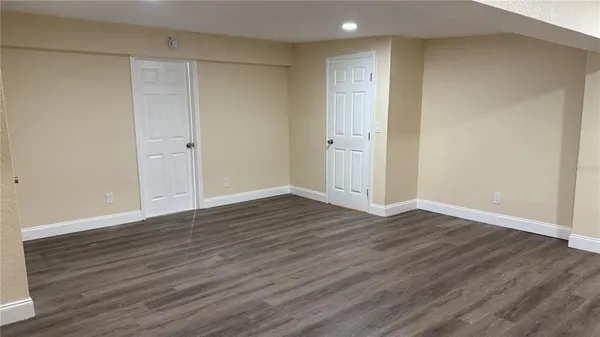 a view of wooden floor