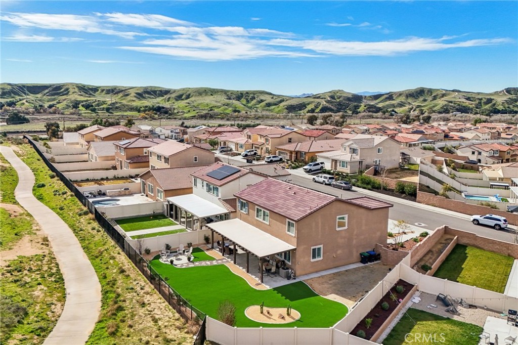 35293 Funk Way Beaumont, CA 92223 - Photo 56 of 70 an aerial view of residential houses with outdoor space and ocean view