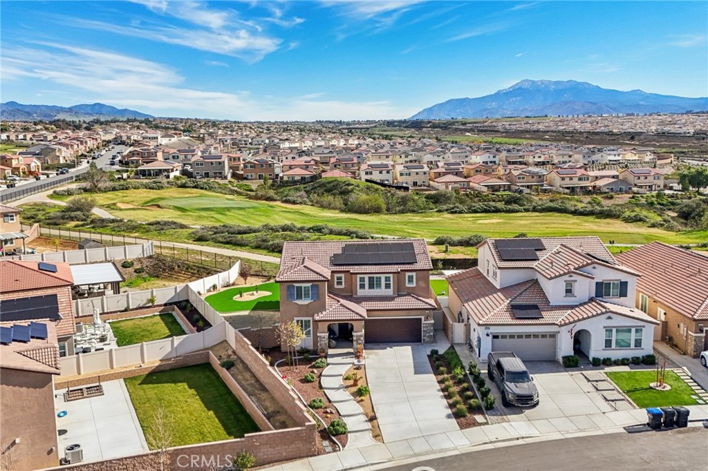 35293 Funk Way Beaumont, CA 92223 - Photo 58 of 70 an aerial view of residential houses with outdoor space and ocean view