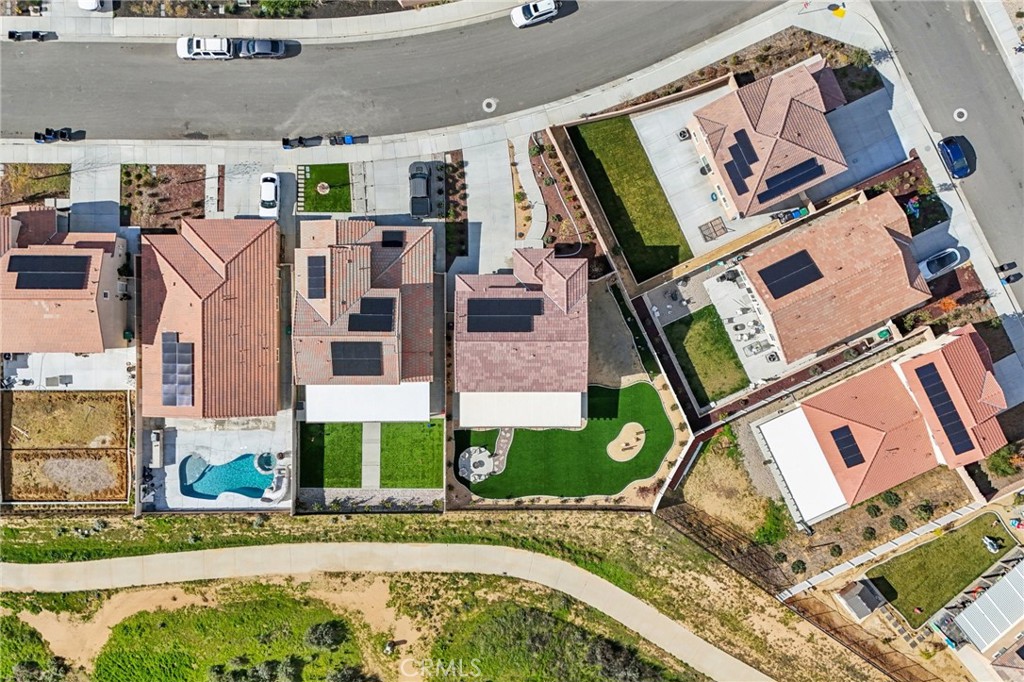 35293 Funk Way Beaumont, CA 92223 - Photo 68 of 70 an aerial view of residential houses with street