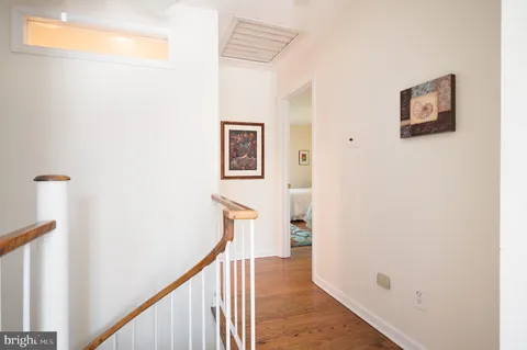 a view of a hallway with interior of the house
