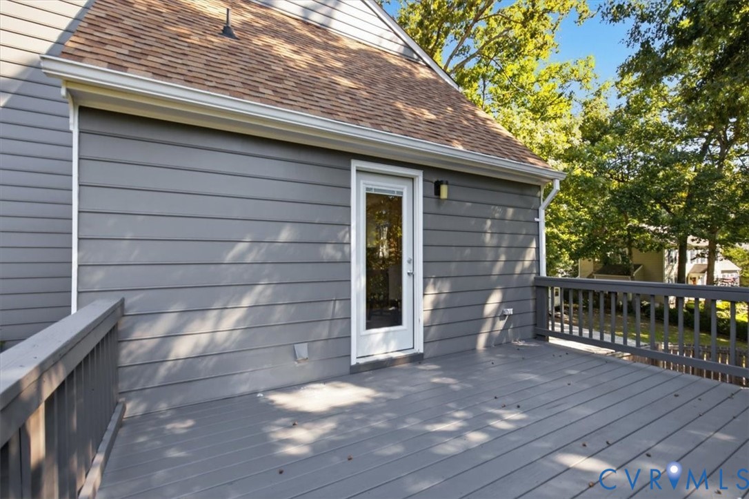 863 Watch Hill Road Midlothian, VA 23114 - Photo 61 of 62 Composite deck with composite railings and mature