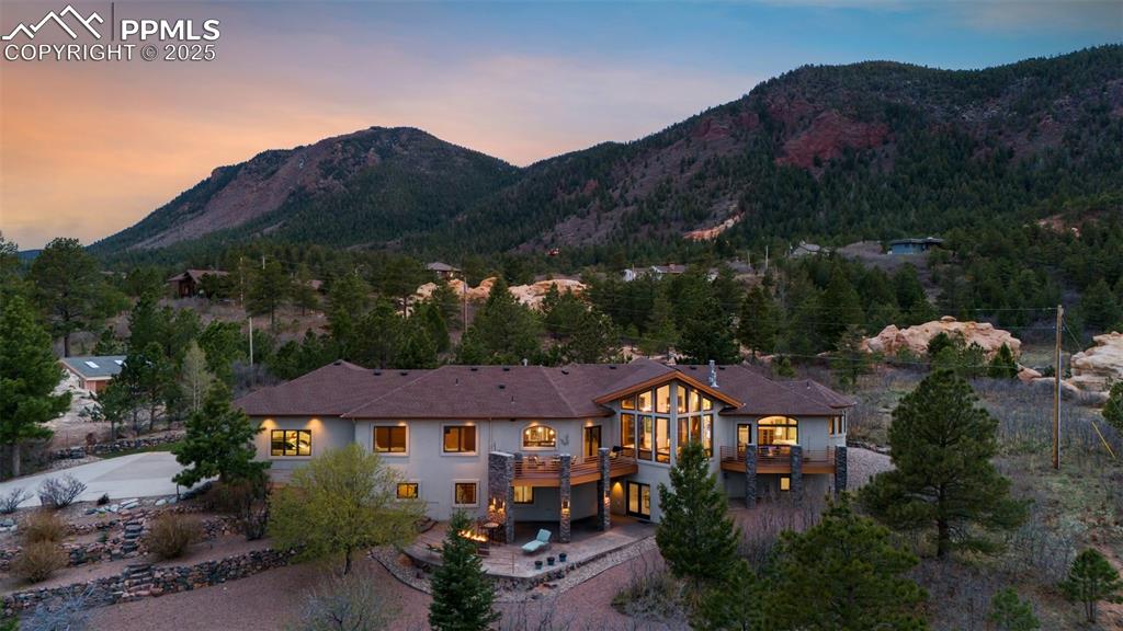 18496 Pixie Park Road Monument, CO 80132 - Photo 3 of 50 an aerial view of a house