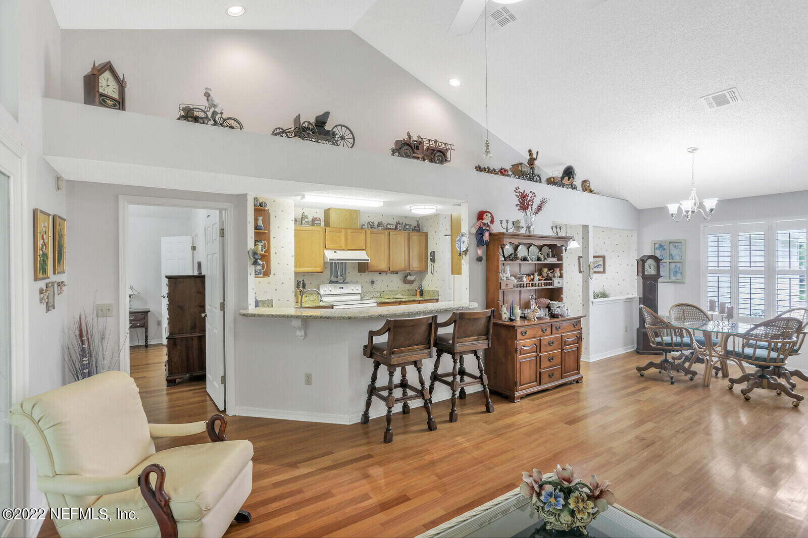 1520 Marsh Rabbit Way Fleming Island, FL 32003 - Photo 14 of 32 LR to Kitchen and MBR