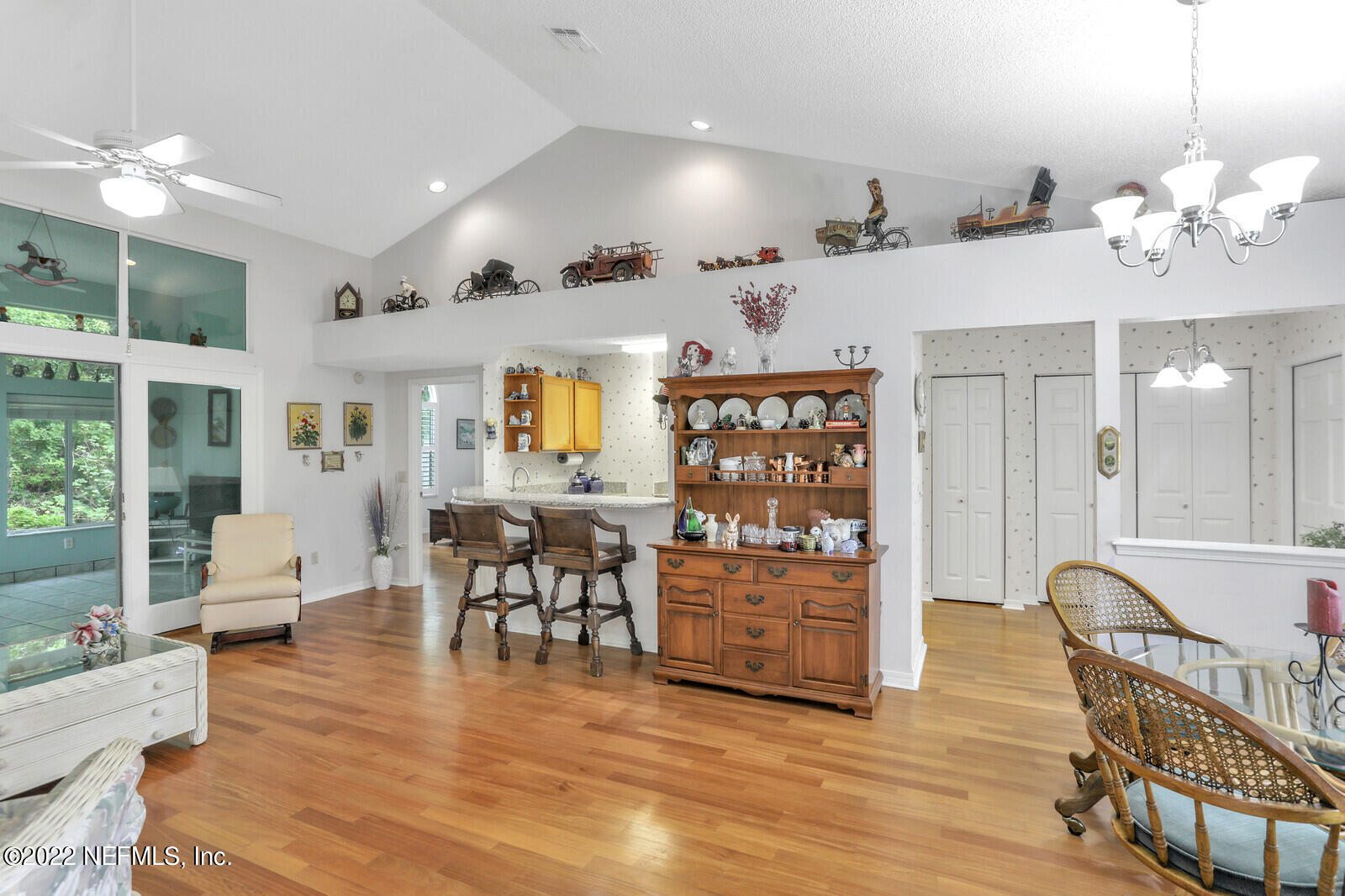 1520 Marsh Rabbit Way Fleming Island, FL 32003 - Photo 3 of 32 Living to kitchen