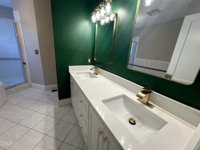 a bathroom with a sink