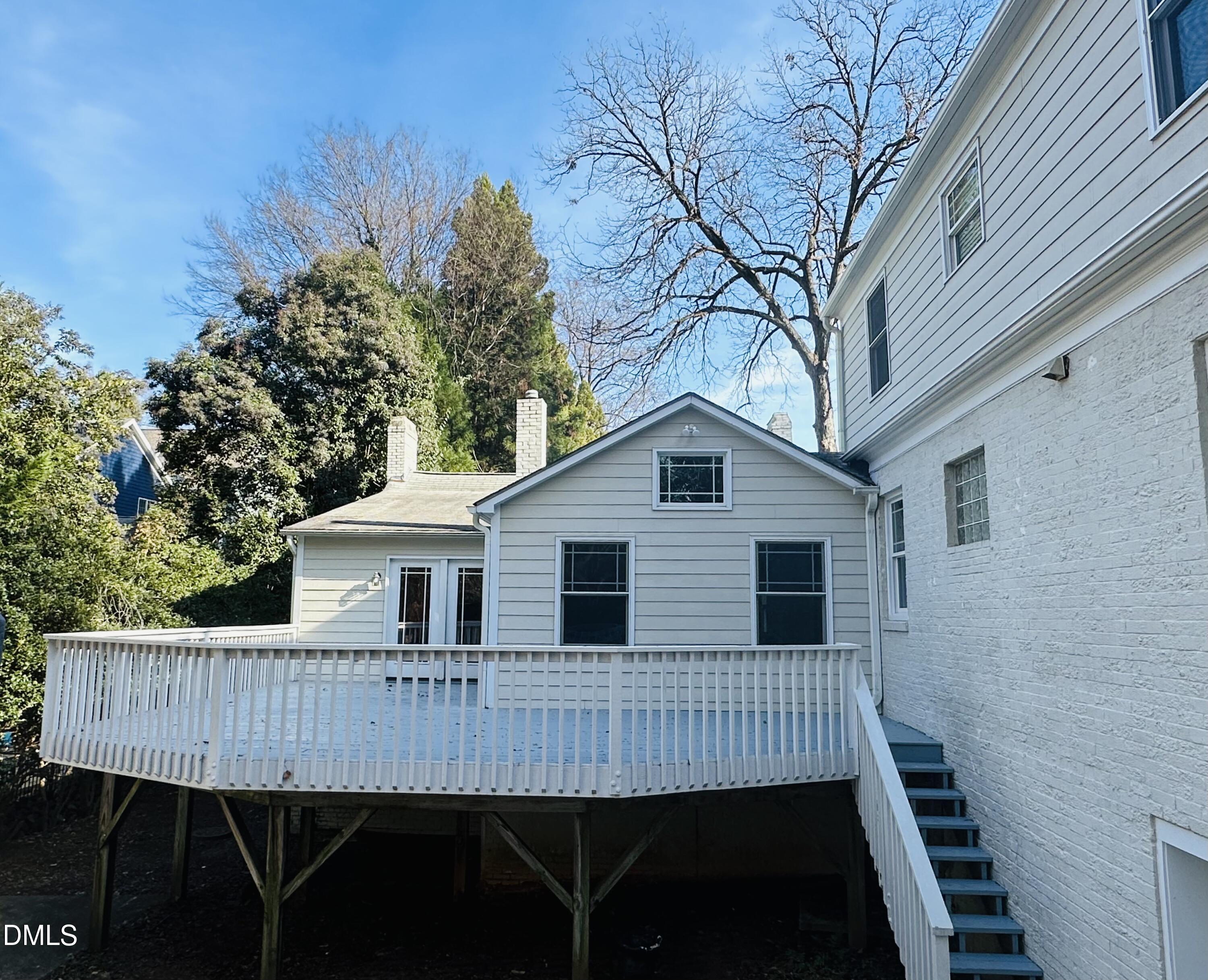 2610 Dover Road Raleigh, NC 27608 - Photo 53 of 53 a view of a house with a roof deck