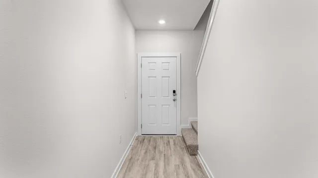 a view of a hallway