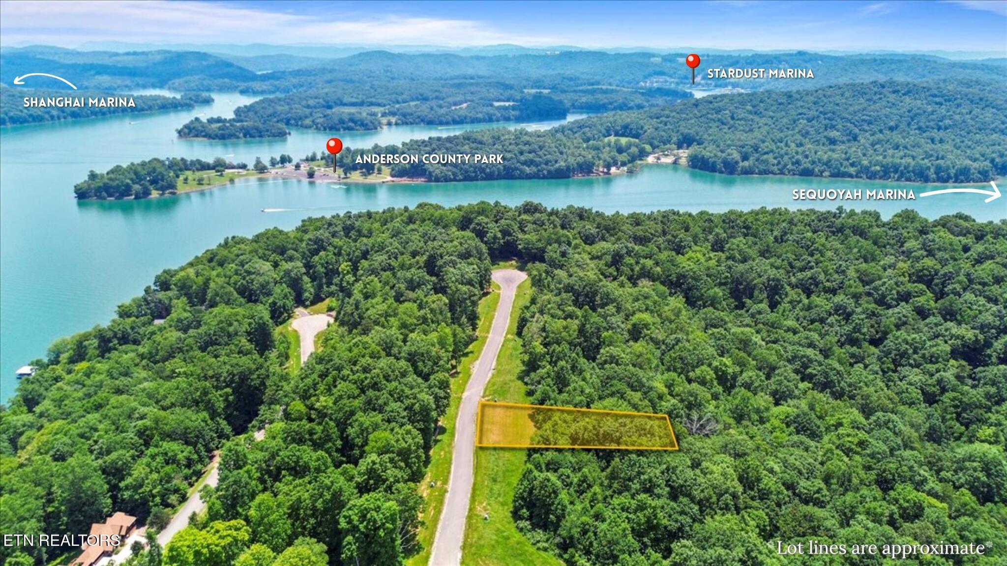 565 South Two Rivers Lane La Follette, TN 37766 - Photo 17 of 17 Lot-565-Marina-Map-Norris-Lake.jpg