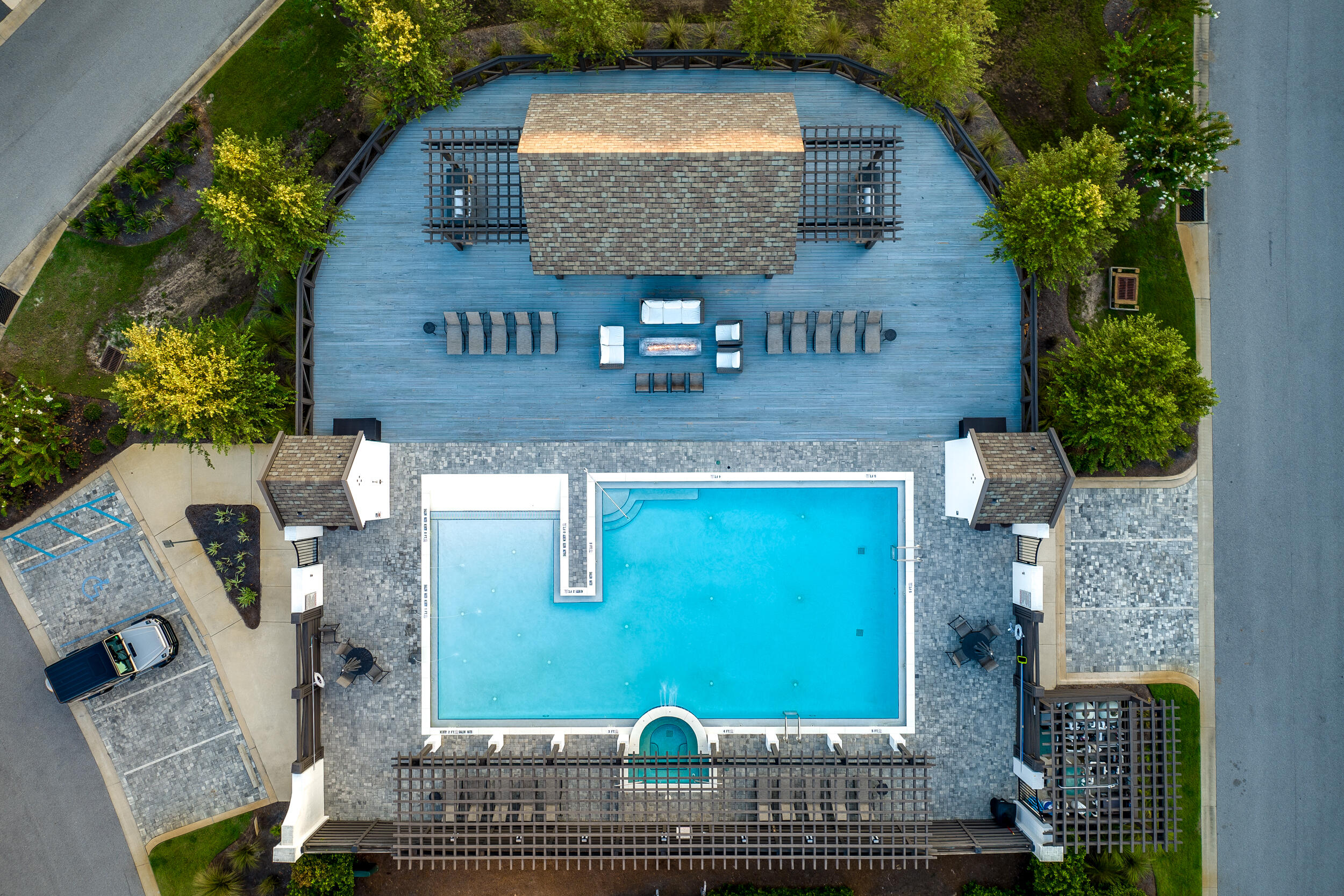 339 Ridgewalk Circle Santa Rosa Beach, FL 32459 - Photo 51 of 57 aerial view of a house with a swimming pool